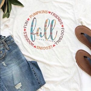 Fall graphic tee